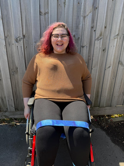 Wheelchair Leg Strap - Watercolour